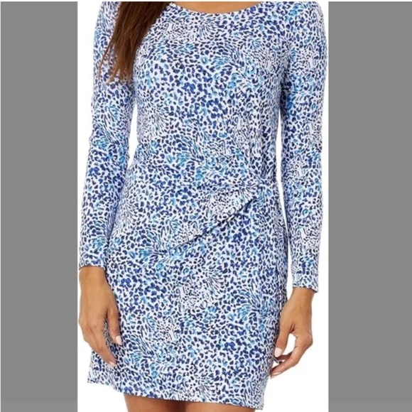 Lilly Pulitzer Bryson Long Sleeve Jersey Dress xxl nwt - Picture 1 of 6